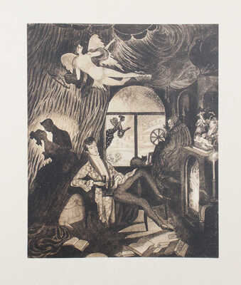 Кузмин М. Куранты любви / Слова и музыка М. Кузмина; рис. С. Судейкина, Н. Феофилактова. М., [1910].